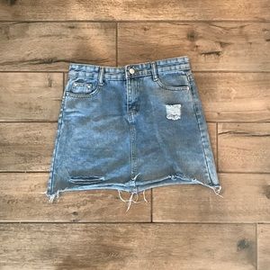 Jean skirt